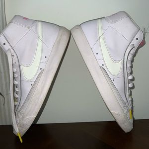 Pink Nike High-Top Blazers